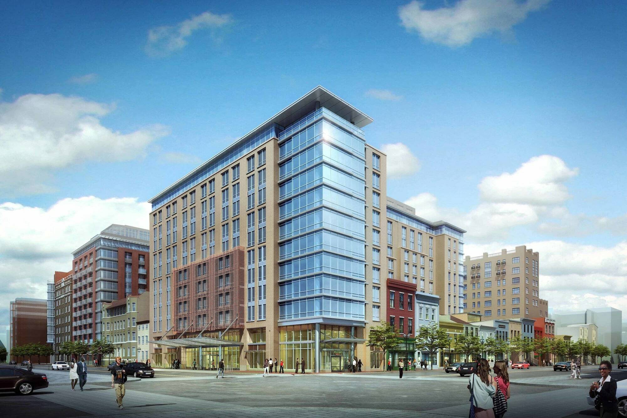Hotel Courtyard By Marriott Washington Downtown/Convention Center Exteriér fotografie